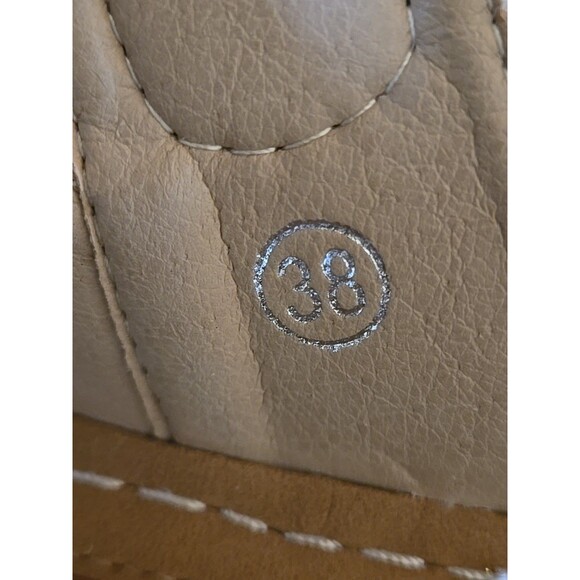 ALICEGANA WOMEN'S MULE SHOES COMFY WEDGE SLIP-ONS M Green SIZE 38 US Sz 7.5 NEW - Picture 9 of 9